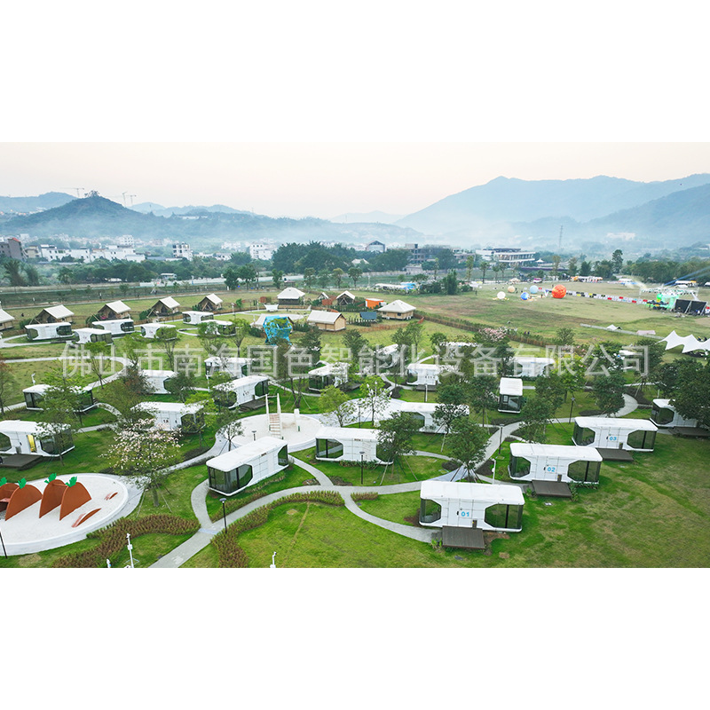 Multi-funcional espacio práctico cápsula inteligente Apple cápsula viaje apartamento adaptarse a varias escenas miniatura cabina de ventas