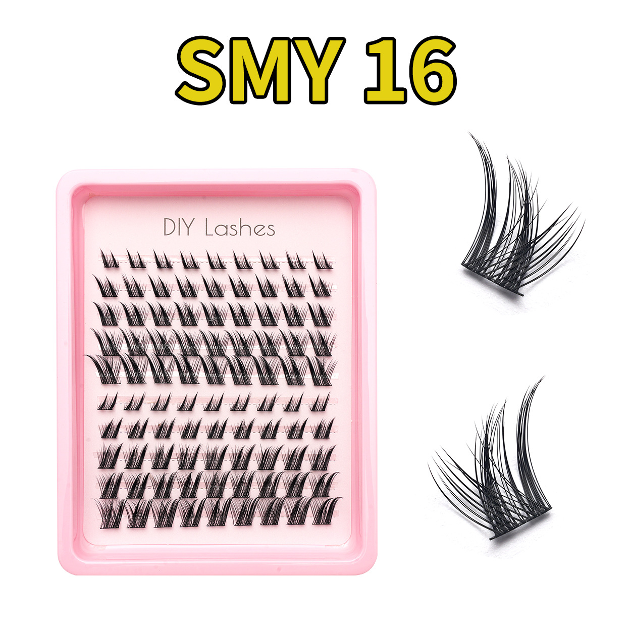 DIY transfronterizo pestañas falsas Europa y América Amazon estación independiente venta caliente segmento de flores de cabello comercio exterior fábrica al por mayor