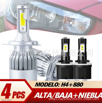 fog lamp far and — Ön faralar - c6-silver-4-pack-h4880