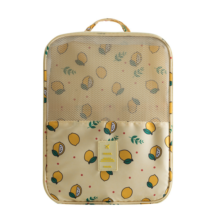 Super gran capacidad puede contener tres pares de zapatos conveniente bolsa de almacenamiento de tela Oxford cubierta impermeable equipaje trolley zapatos de almacenamiento