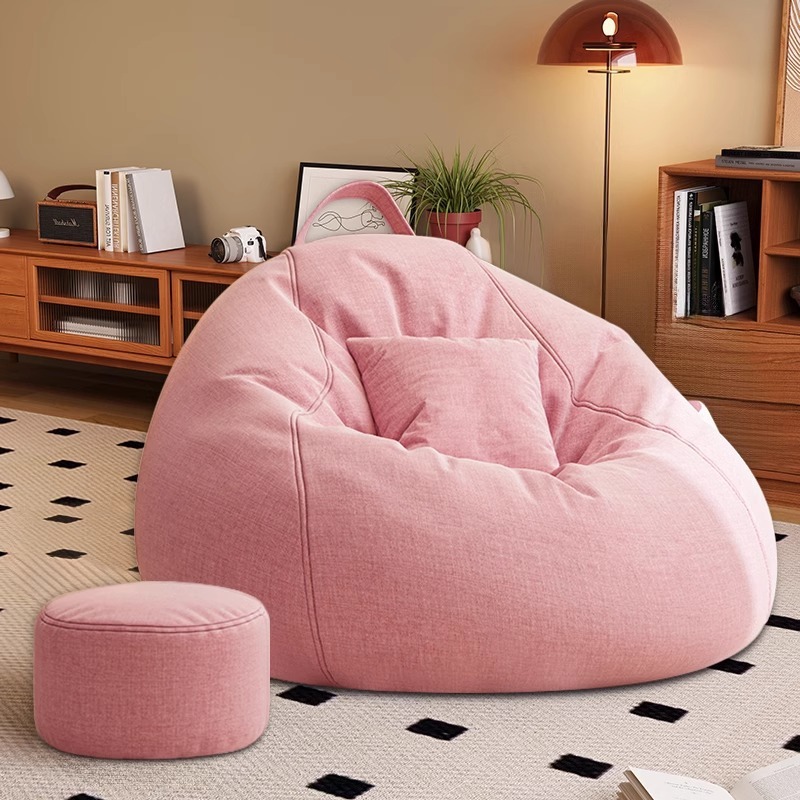 Sofá perezoso bolsa de frijoles red sala de estar dormitorio individual relajación silla de balcón de arroz puede ser silla de muelle de tipo pequeño