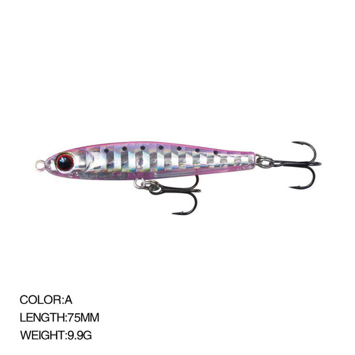 Lure fishing bait sinking pencil fake lure 75mm/9.9g full swimming layer snipefish blackfish 9024