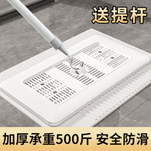 蹲便器盖板防臭堵臭器厕所蹲坑盖子洗澡挡板便池塞卫生间通用