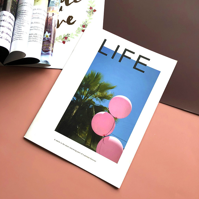 Fashionable English Magazine Ins Style Photo Props European and American Poster Newspaper Card Pose Photography Atmosphere Decoration Fashionable English Magazine Ins Style Photo Props European and American Poster Newspaper Card Pose Photography Atmosphere Decoration