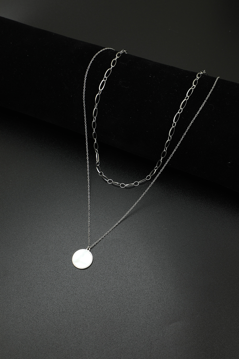 Géométrique Style Simple Acier Inoxydable Acier Au Titane Pendentif De Gros display picture 1