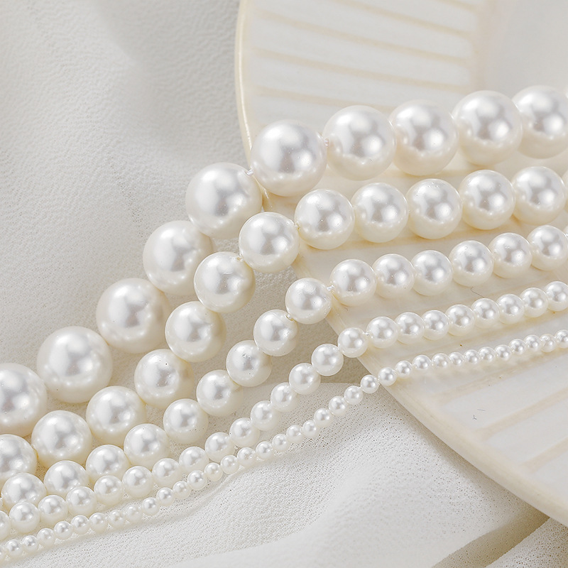 1 Piece Artificial Pearl Round Beads display picture 1