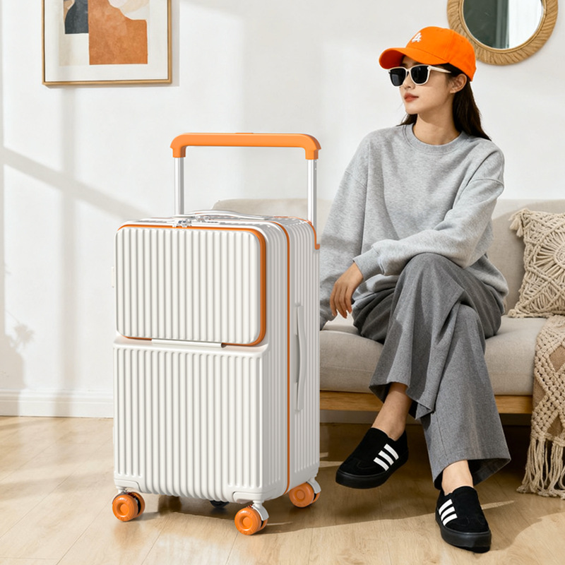 Bag Daiyu Wide Handle Large Capacity Suitcase 20inch Carry-On Suitcase with Silent Universal Wheels for Men and Women Travel Suitcase