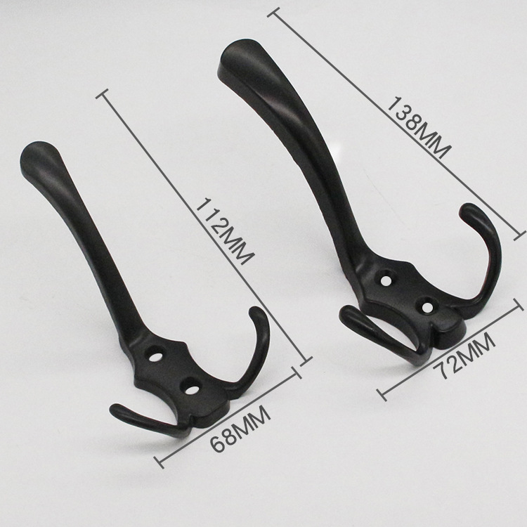 Ropa de metal transfronteriza gancho triángulo nórdico ropa baño armario puerta pared colgante pared colgando gancho al por mayor