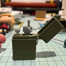 3D�羳���N Funny Middle Finger Lighter ��Ȥ����ָ���C�Y��