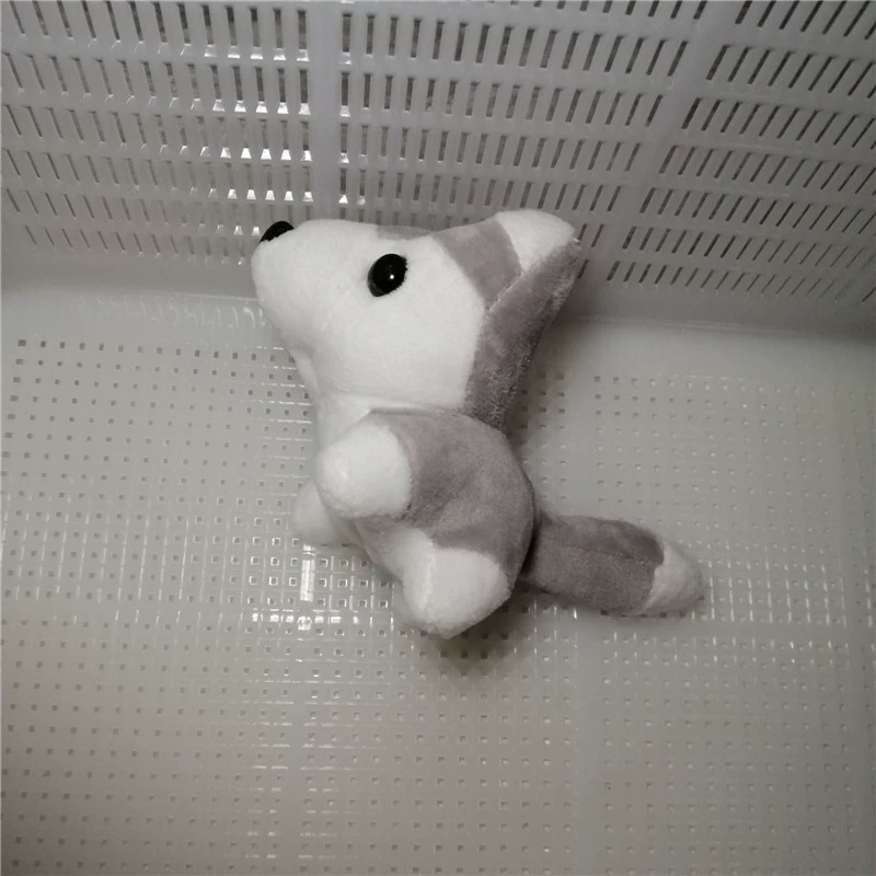 Plush Bag Charm, Handmade 8 cm Bear/Rabbit Accessory, Soft Plush Keychain, Random Color