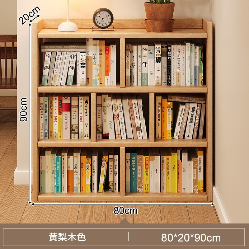 Estante de piso a techo Estante para libros para el hogar Gabinete de almacenamiento de varias capas Estante dividido Sala de estar Gabinete de rejilla simple Gabinete de almacenamiento