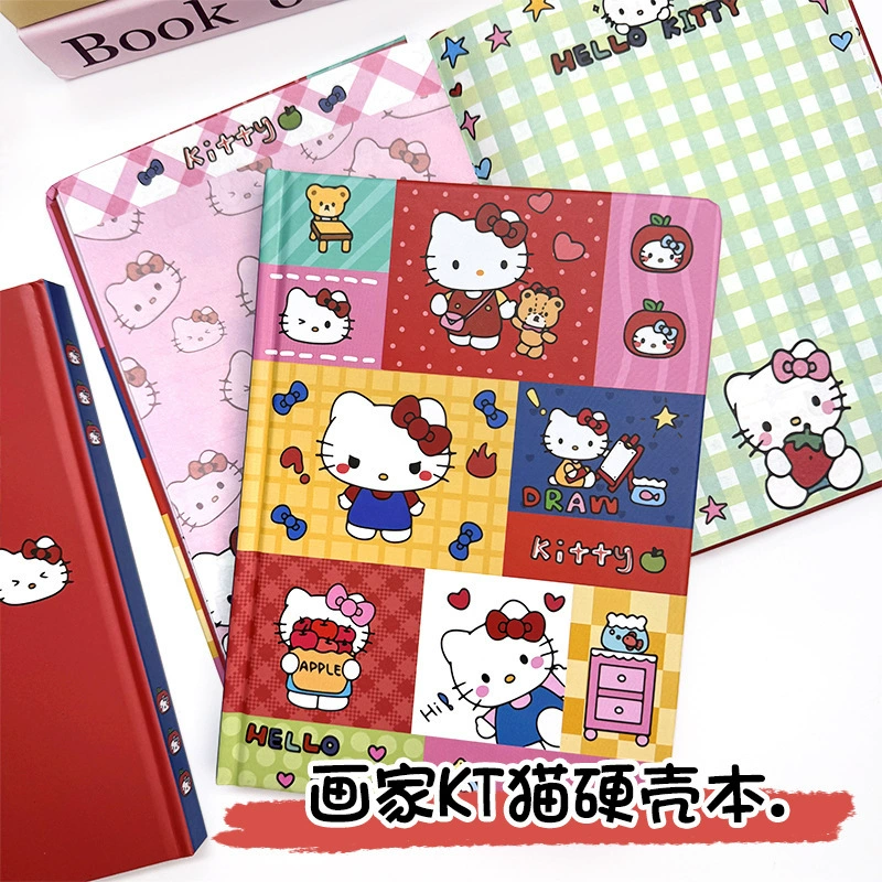 Hello Kitty, качественный мультяшный ноутбук, тетрадь для учащихся начальной школы, книга