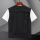 Spring 2023 New Style Workwear Multi-pocket V-neck Casual Fishing Photography Sleeveless Waistcoat Thin Vest for Men