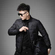 欧洲站2025冬季潮牌新款羽绒服男士时尚潮牌高端保暖防寒外套男装