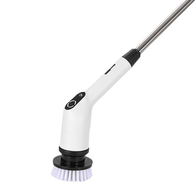 Многофункциональная электрическая щетка для чистки, удлиненная телескопическая беспроводная водонепроницаемая щетка для чистки дома, пола, кухни, подметальная щетка