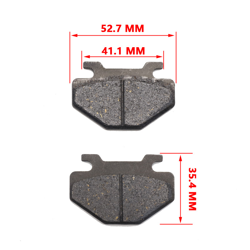 Freno de disco de la motocicleta pastillas de freno de disco pastillas de freno Trueno Rey