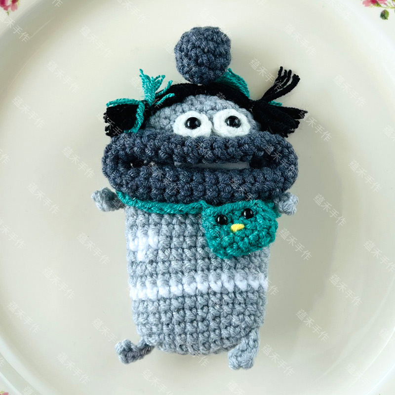 그레이 슈트 헤드 [가방 포함]