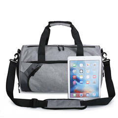 Cross-border exclusive fitness bag, dry and wet separation sports bag, yoga bag, swimming bag, large capacity travel bag, luggage bag