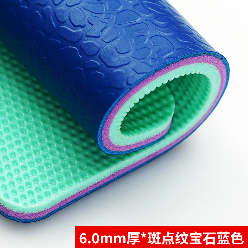 6.0mm 두께의 점박이 사파이어 블루/폭 1.8m