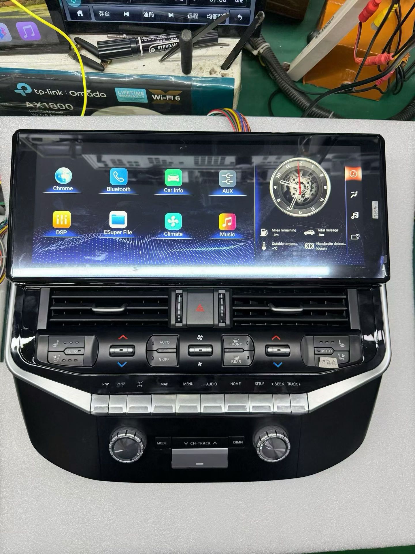 Suitable for 03-07 old models upgraded to new Land Cruiser LC100/LX470 with LC300 Android large-screen navigation