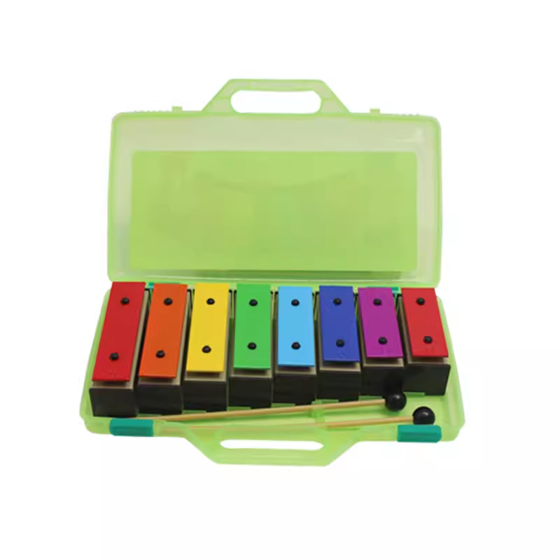 Sonido ladrillo Orf útiles de enseñanza profesionales de ladrillo de sonido de octavo de la educación de la mañana sonido bloques de jardín de infantes estudiantes de piano de mano campana