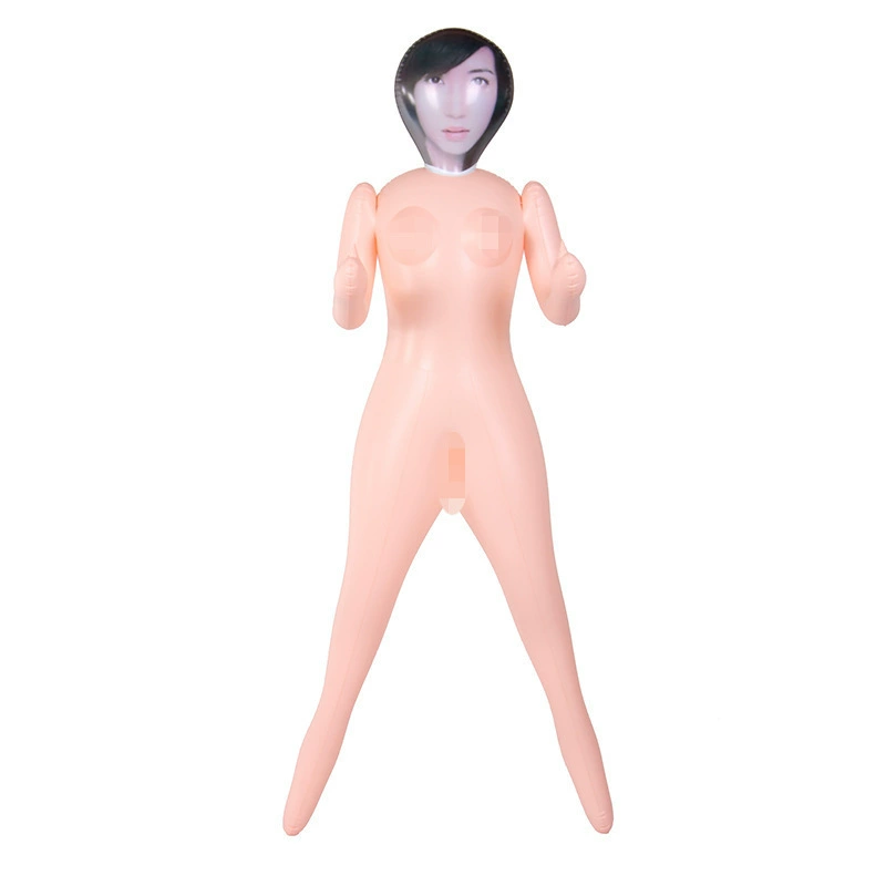 Inflatable mannequin head PVC, transparent doll, (Physicals)