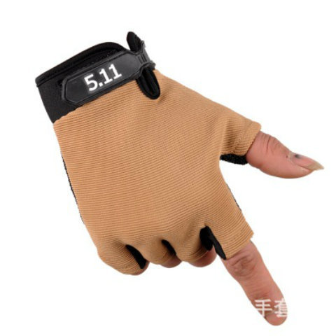 511 Half Finger Gloves for Men and Women - Cycling, Sports, Fitness, Outdoor Tactical, Non-Slip, Durable, Special Forces, Climbing, Finger-Revealing