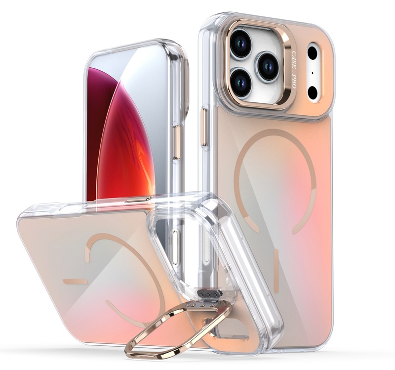 变色龙磁吸适用苹果17promax肤感手机壳iPhone16Pro镜头支架保护|undefined
