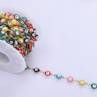 �羳����18K���Ʒ�DIY���P䓐�ħ�۾������6mm��ɫ��朏S��