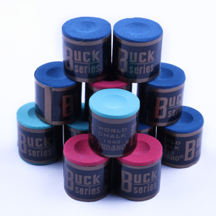 Buck Chocolate Powder Billiards Powder American Black 8-Ball Cue Snooker Cue Eight Round Powder Cylindrical Powder