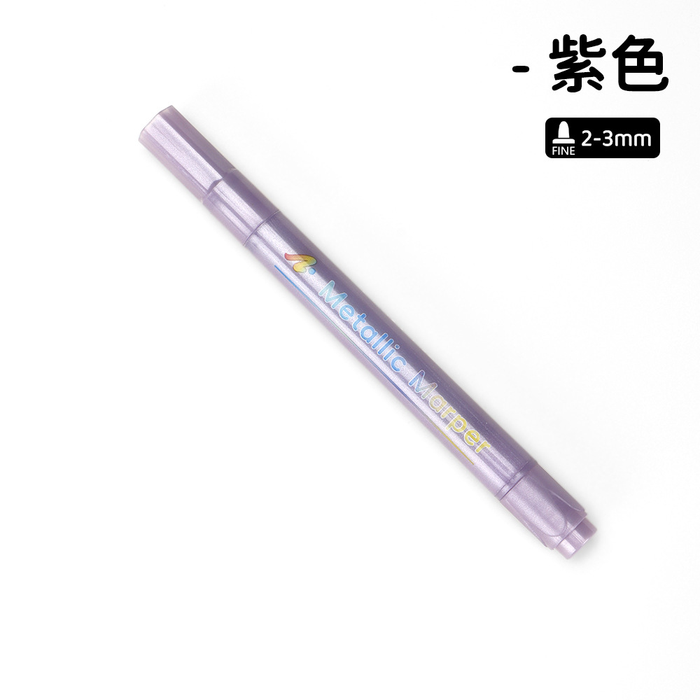 Cabeza dura metal hasta mecha modelo de pintura de pintura de color marcador pluma set diy marca de graffiti pluma