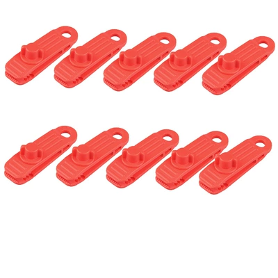 Çadırlar Canopy Tent Windproof Fixed Clip - red-10pcs