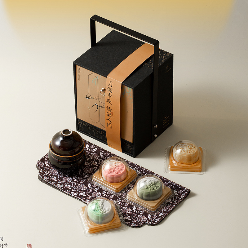 弥言中秋月饼茶具套装高档礼盒手提盒伴手礼送长辈一人饮茶具套装|undefined