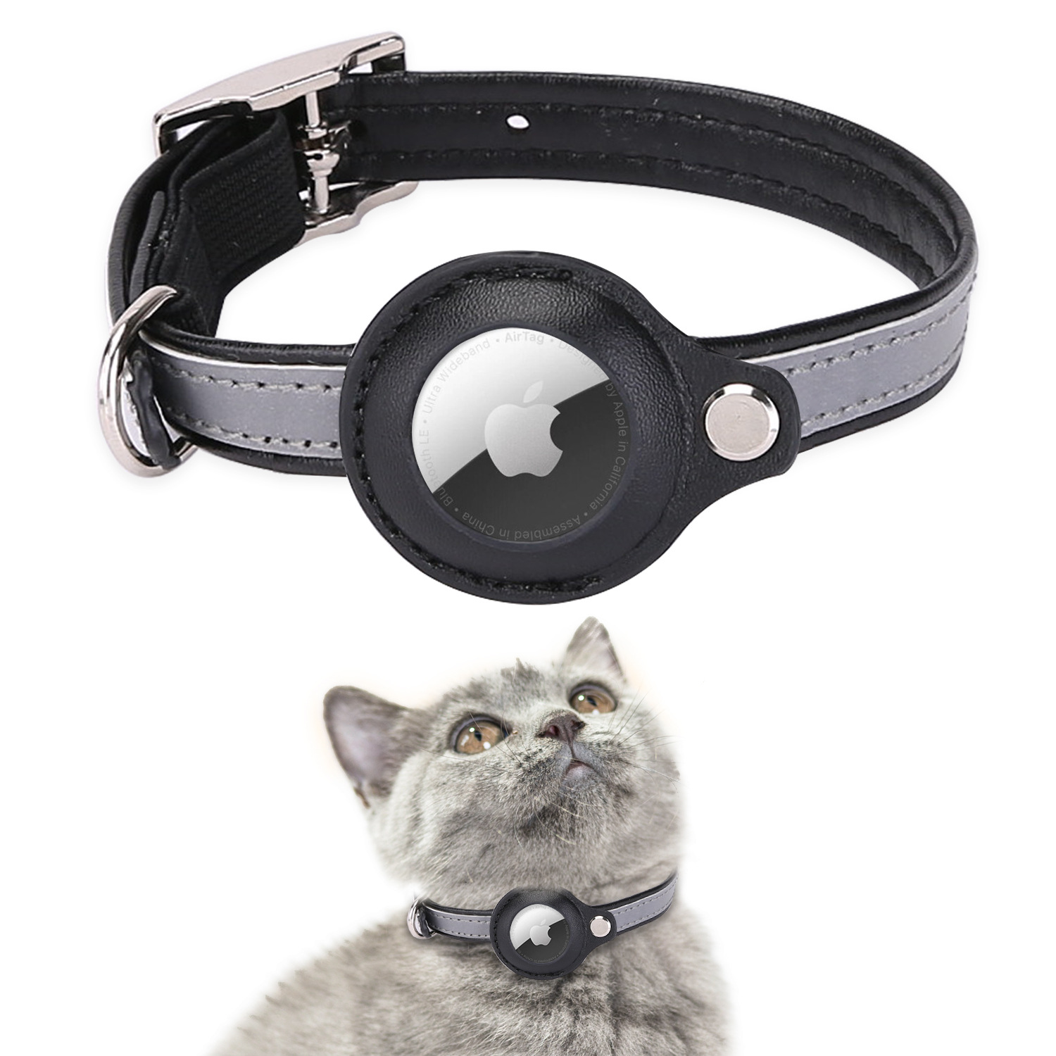 Compatible With Apple Airtag Tracker Pet Locator Collar display picture 5