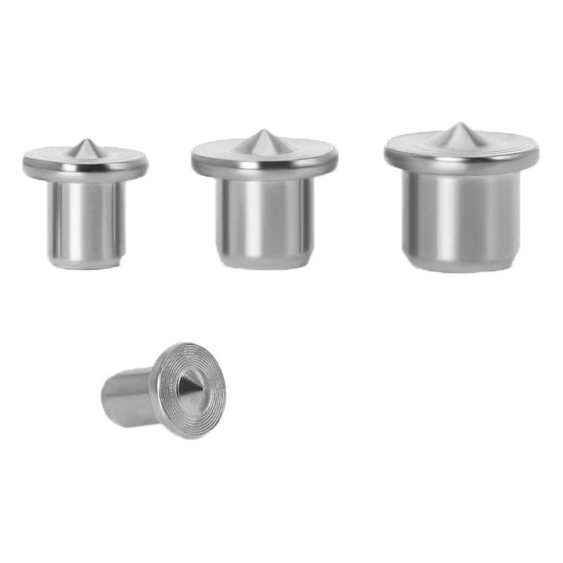 4 unids ronda madera pin localizador transfronterizo redondo madera Tenon Punch 4-12mm traje placa de madera fija pin Herramienta de centrado