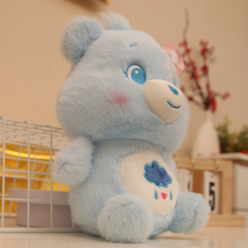 Nueva muñeca de captura de boutique de felpa de dibujos animados lindo, muñeca de oso arcoíris, muñeca de regalo para niños y niñas al por mayor