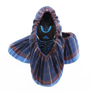 Cotton Cloth Shoe Covers for Home Indoor Thickeneded and Washable Model Room Non-slip Breathable Student Kidsren's Computer Room Velvet King