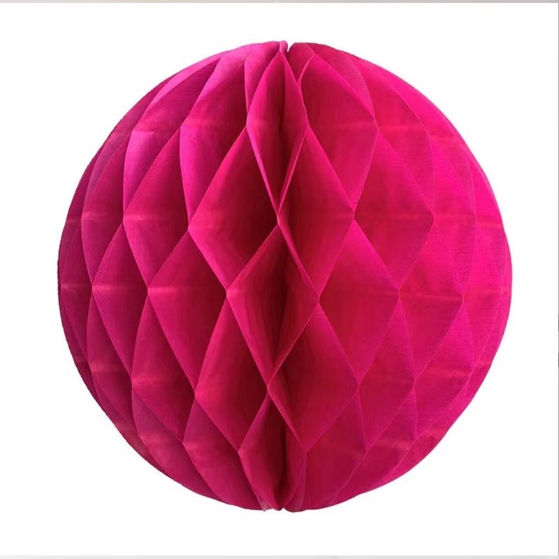 Yisheng Bola de panal Columna Decoración de la sala de bodas Conjunto de decoración de la ceremonia de boda Casa nueva para hombres y mujeres Dormitorio Sala de estar Pared de fondo