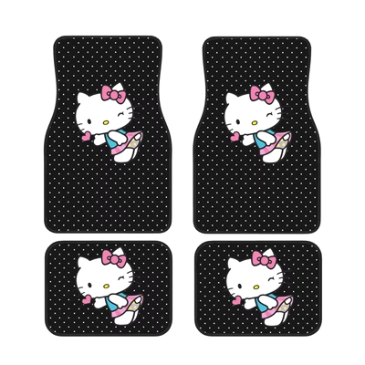 Avtomobil döşəmə paspasları | Full Shop Crawling Mat - dot-kitty-imitation-cashmere-4060cm-single-pack
