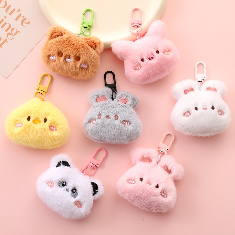 Cute plush pendant