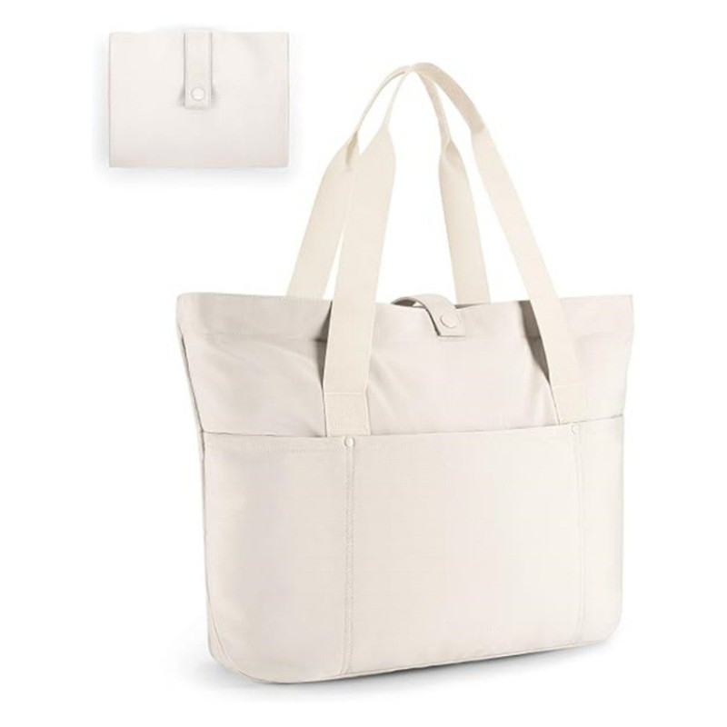 Amazon nuevo bolso de mujer bolso plegable con cremallera bolso de hombro grande bolso superior