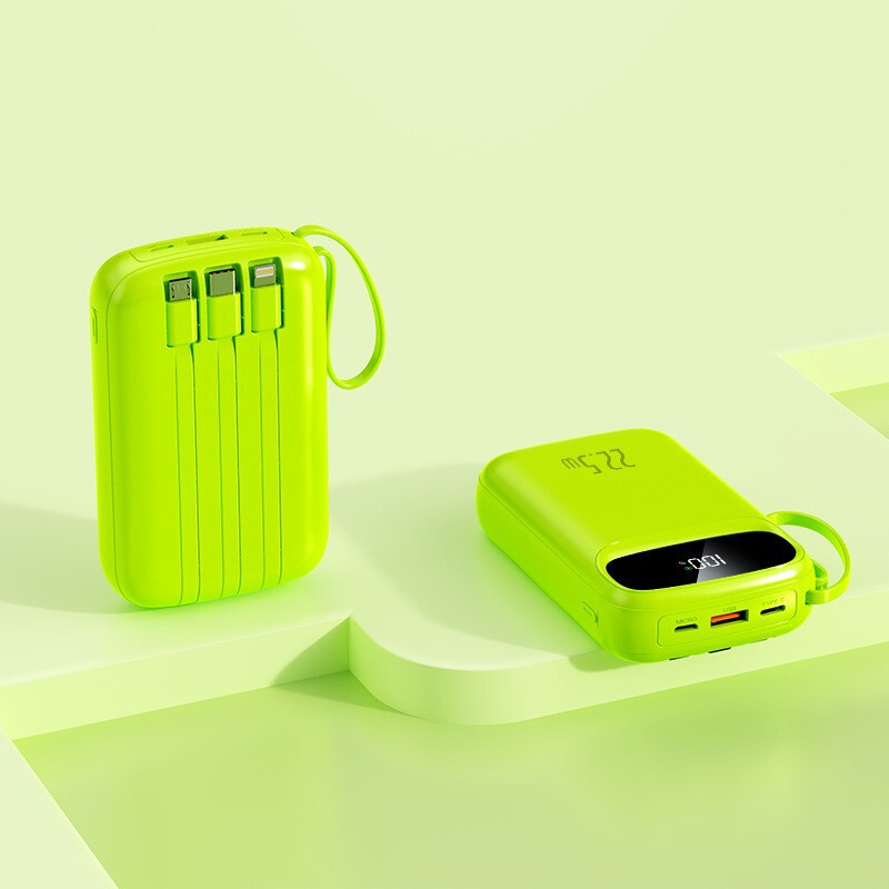 新しい国家標準 3C 認定ミニパワーバンクライン内蔵 20000 mAh 大容量モバイル電源ギフトカスタマイズ|undefined