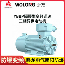WOLONG卧龙CNE南阳防爆YBBP-132S-4 5.5kW 380V 防爆变频调速电机