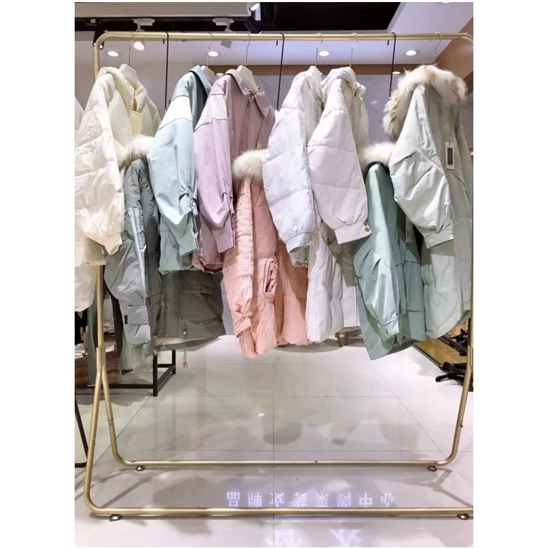 Пуховик Bamanfie 22 зимний новый 90 белая утка бархат большой бренд женской одежды со скидкой оптом в прямом эфире