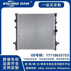 17118655753 Brand new radiator for BMW G05/X5/G06/X6