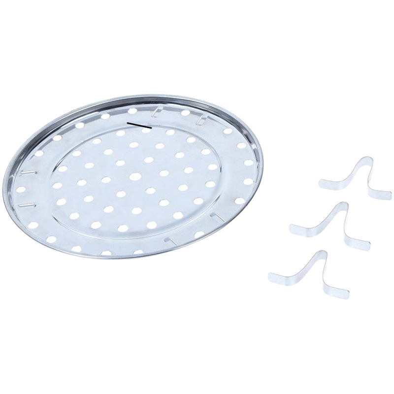 Vaporizador de acero inoxidable espesado vapor a prueba de agua vapor de alta pierna vapor hogar vapor rejilla cocina vapor