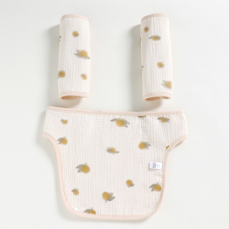 Cintura taburete bebé babero fábrica al por mayor bebé Correa bebé cuatro estaciones bebé comiendo funda babero