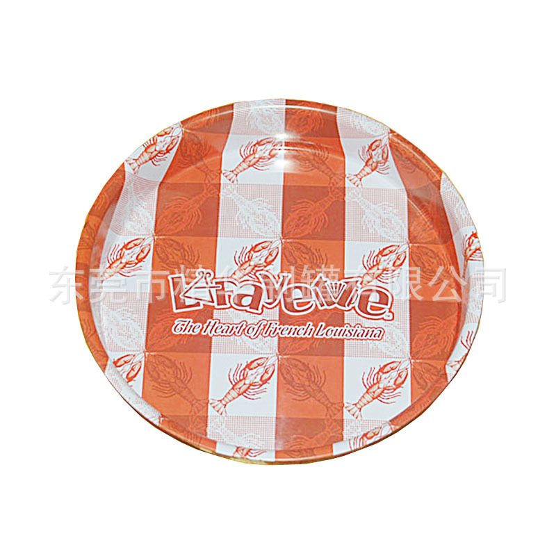 供应马口铁啤酒双面印刷防护油大托盘   啤酒托盘