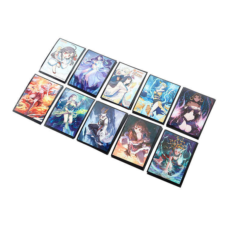 Henwei Hantui Cartoon Card Holder Anime Cute Transparent Ultraman Game of Thrones Pokemon Magic: The Gathering Deck Holder Wholesale