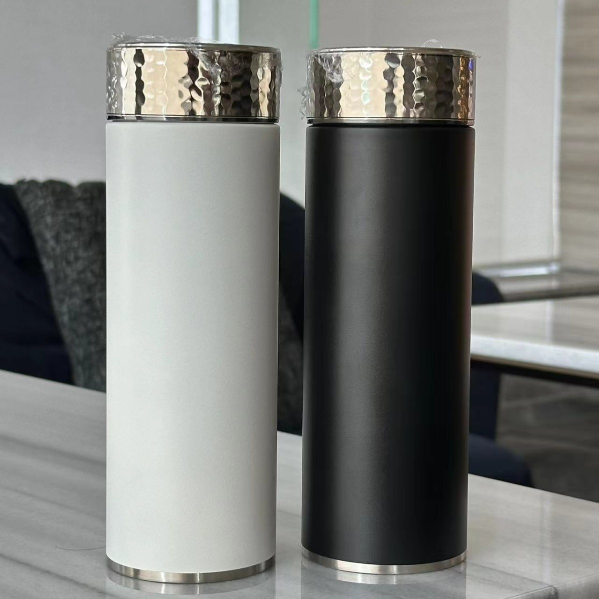 316 tazas de acero inoxidable aislamiento térmico largo tazas de té portátiles comerciales al aire libre tazas de regalo personalizadas